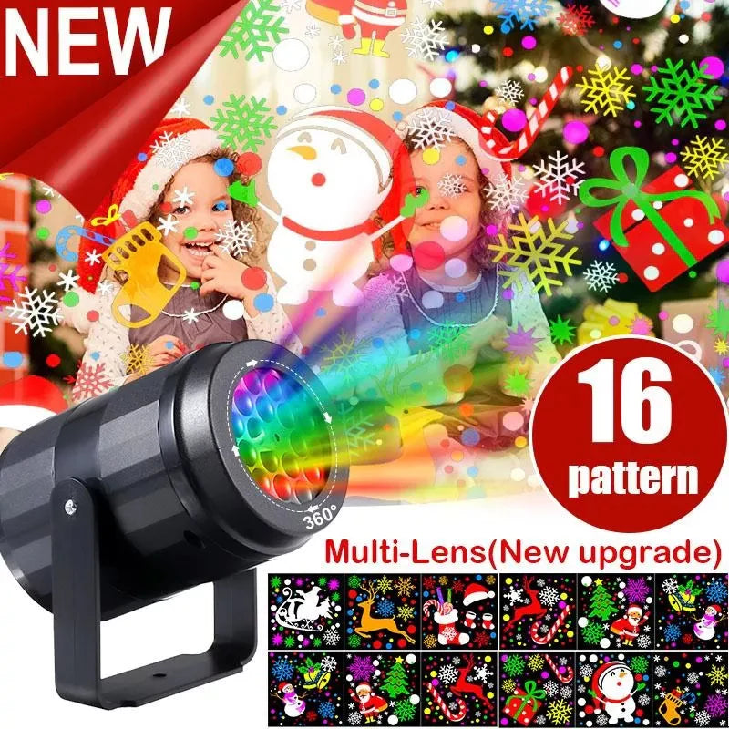 Proyector LED Navideño