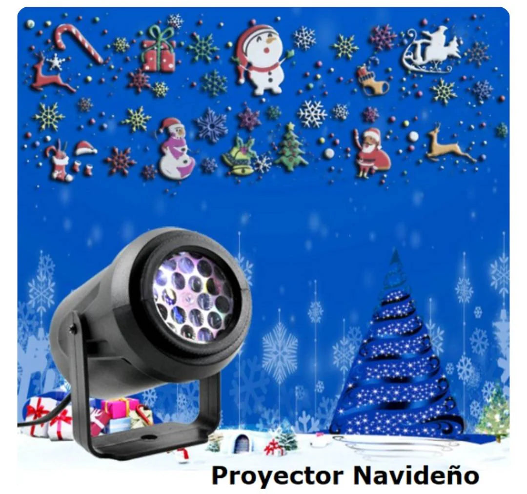 Proyector LED Navideño